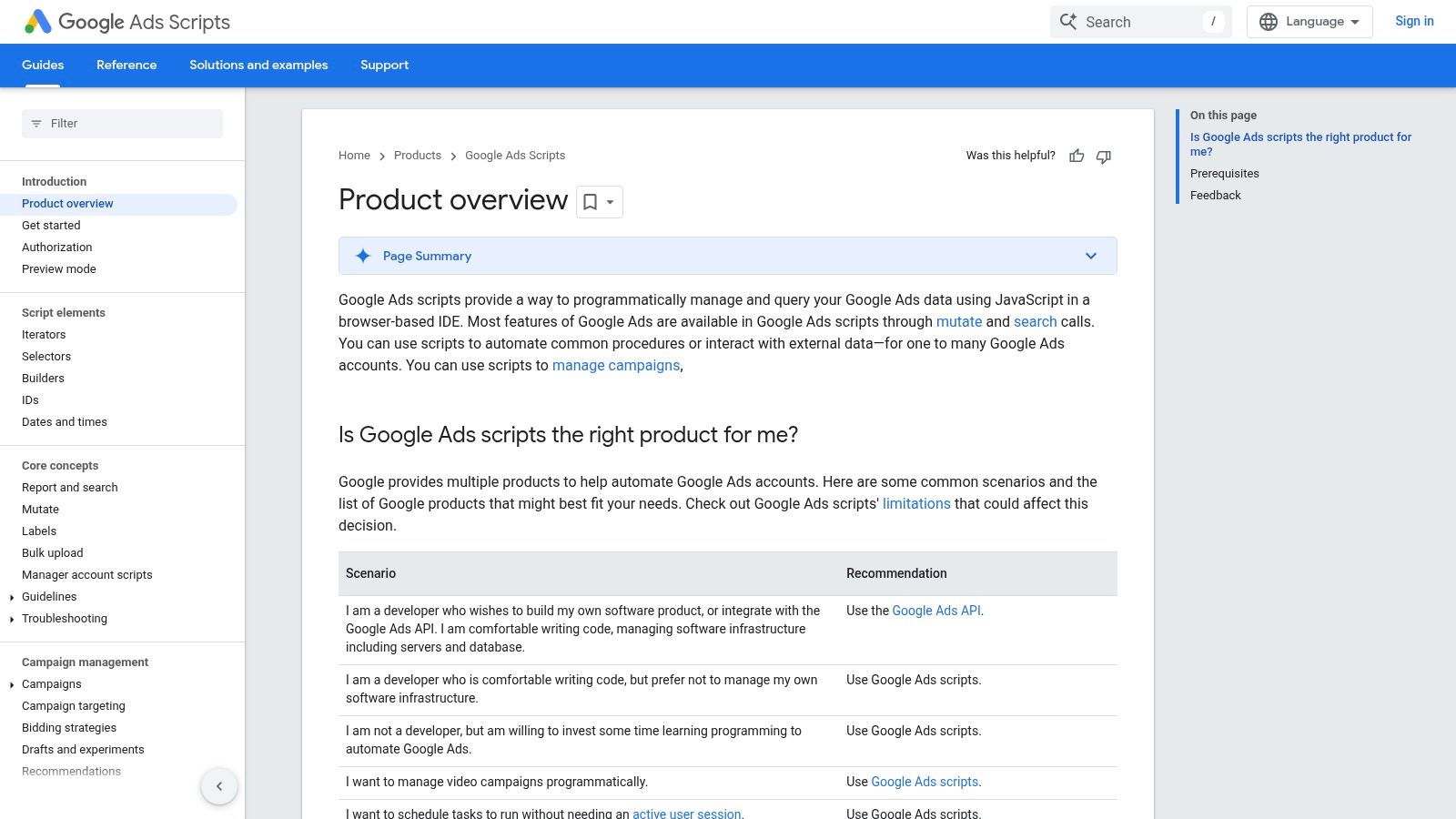 Google Ads Scripts